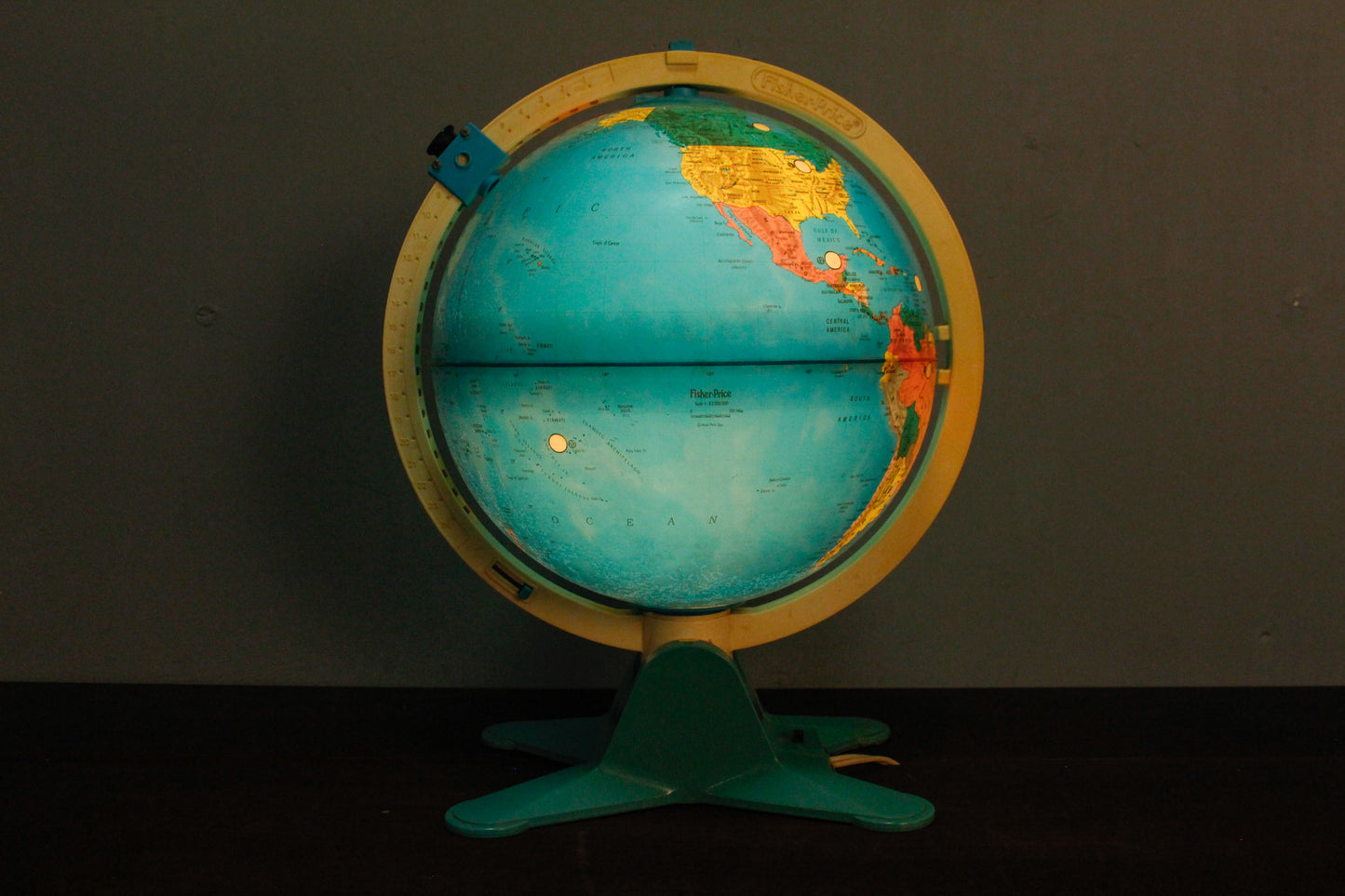 1980s Fisher-Price Illuminated Globe Y