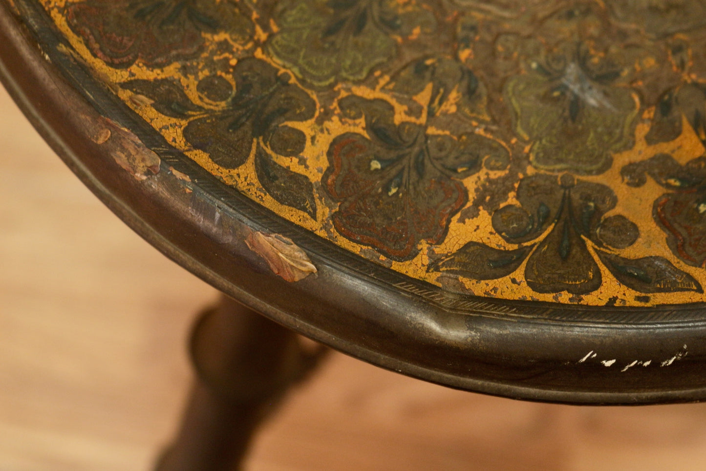 Antique Brass Tripod Bunsen