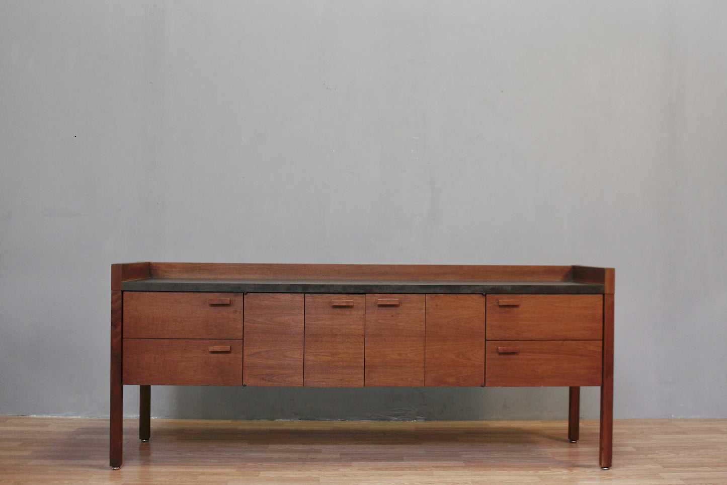 Monarch Luxe Walnut & Laminate Office Credenza - ONLINE ONLY