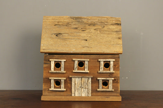 Rustic Brown Bird Manor