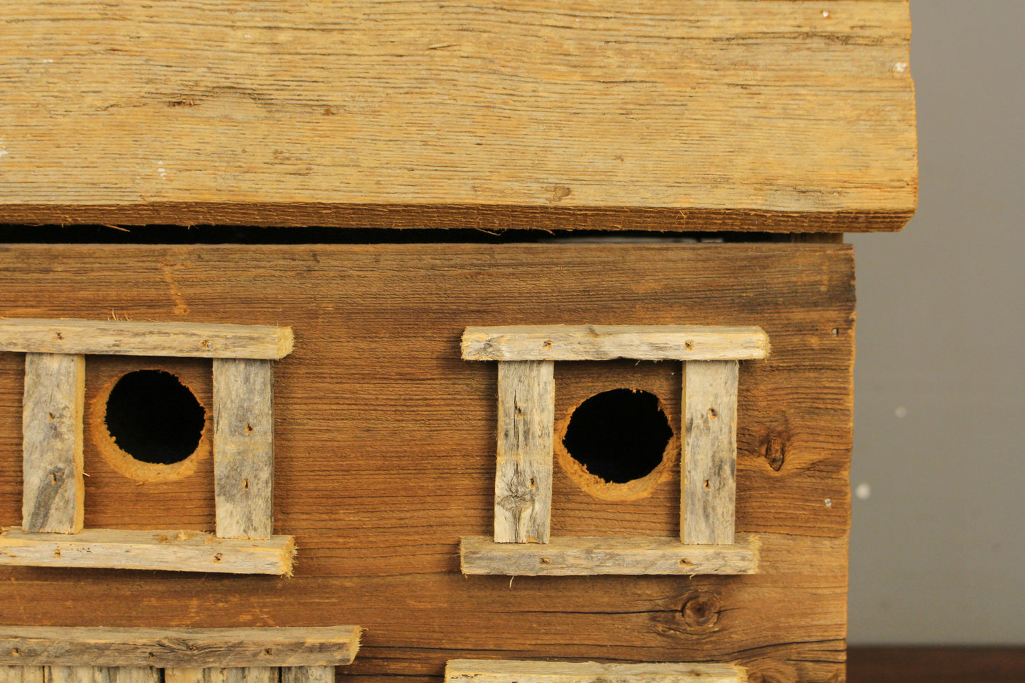 Rustic Brown Bird Manor