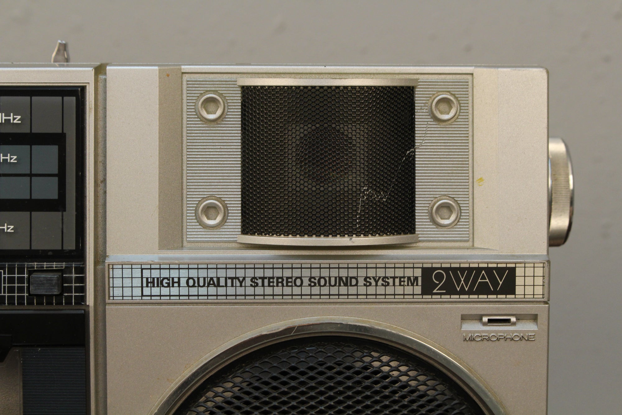 1980s Hitachi Dual Cassette Boombox – Furnish Green