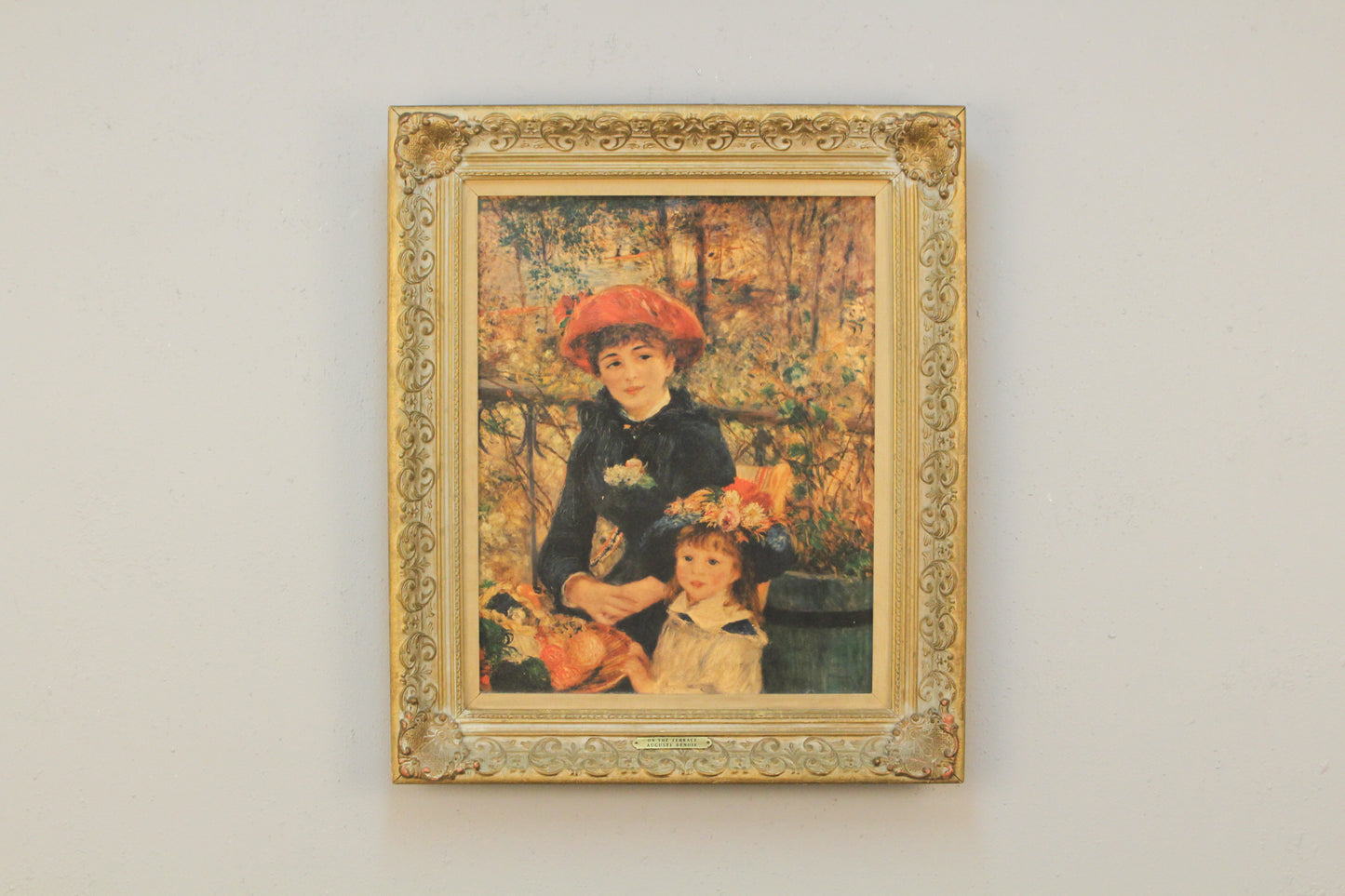 "On the Terrace" Renoir Print