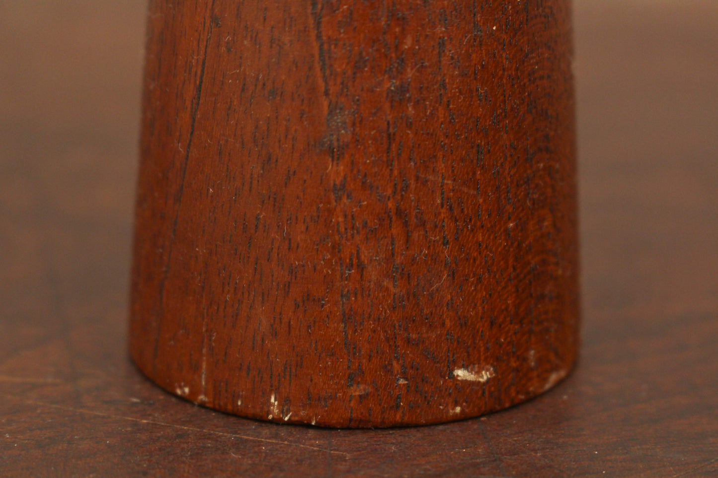 Pair of Tall Danish Teak Candlesticks