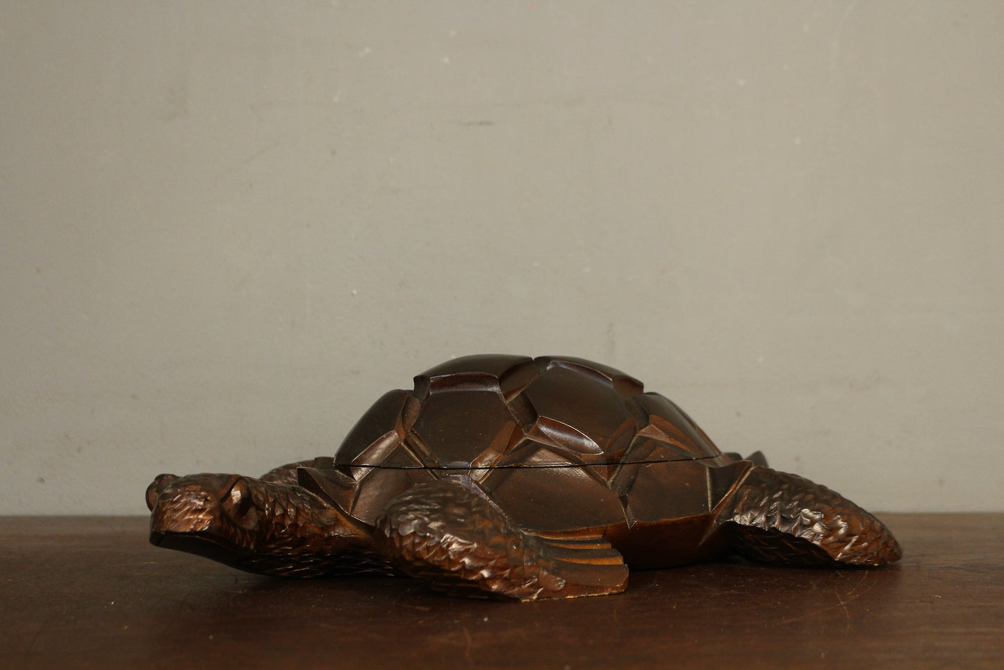 Carved Secretive Turtle