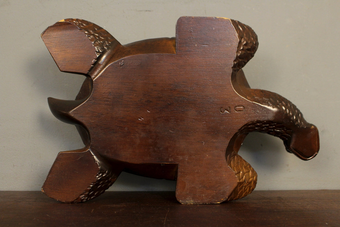 Carved Secretive Turtle