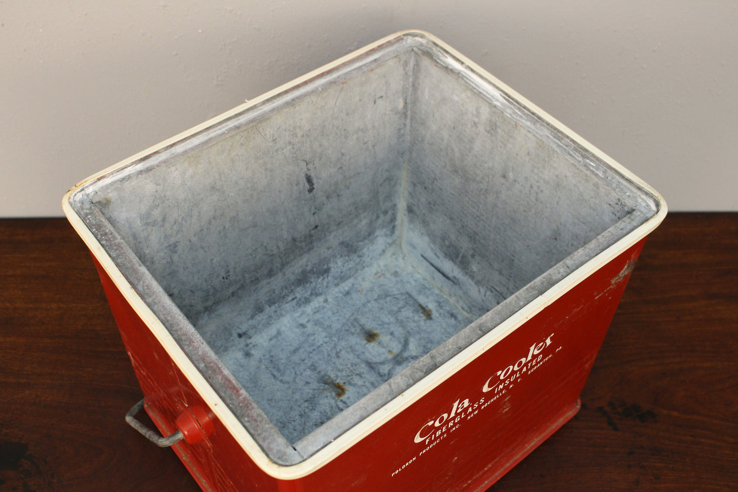 1950s Red Cola Cooler