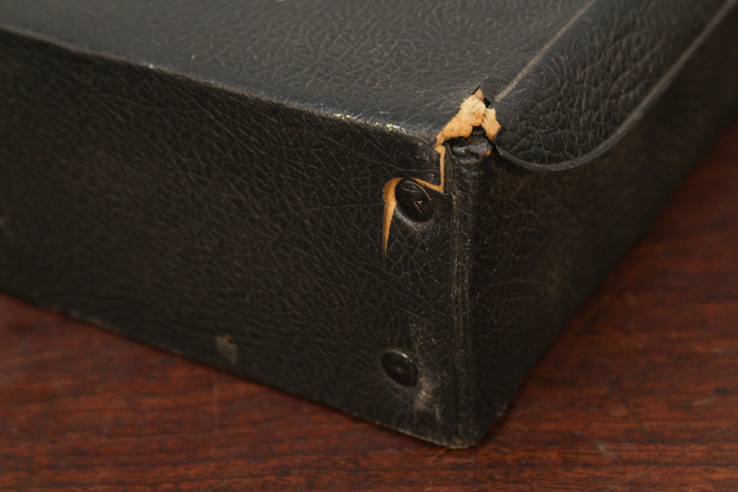 Amoco Black Vinyl Travel Case