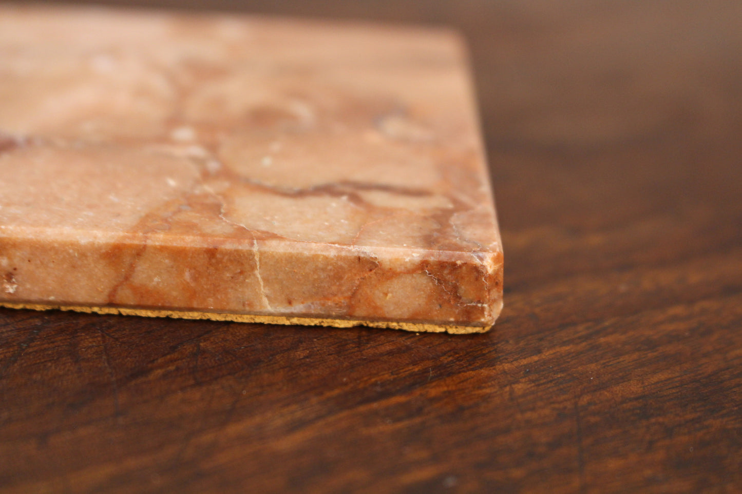 Pink Marble Coaster Set