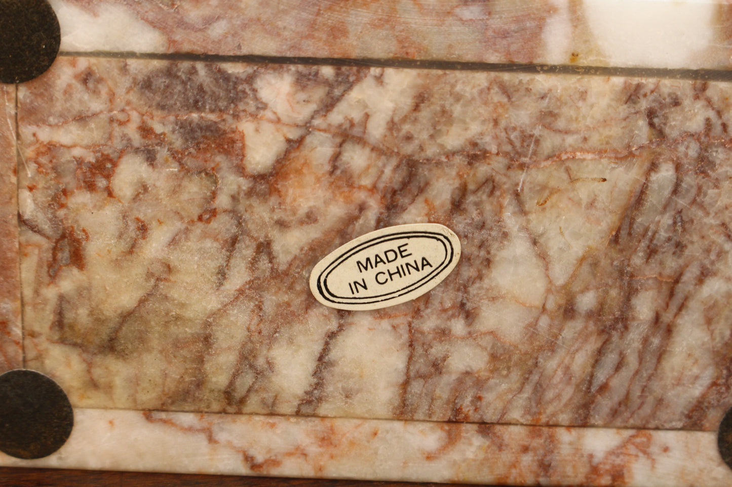 Pink Marble Coaster Set