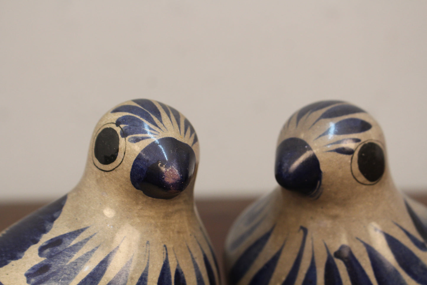 Pair of Tonala Ceramic Birds