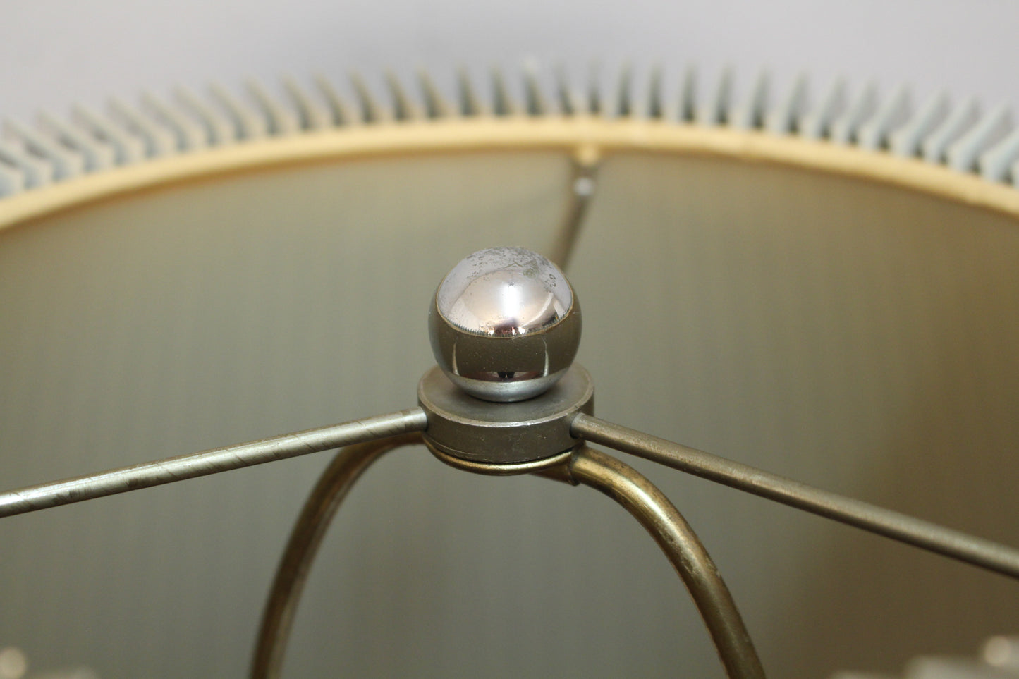 Silver Ceramic Table Lamp