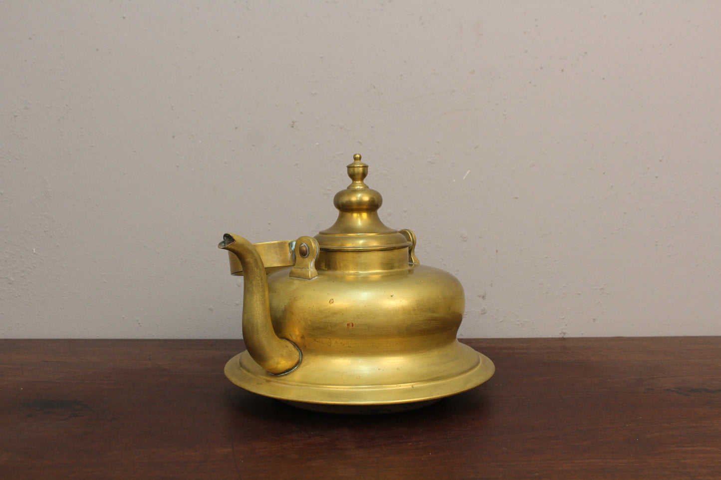 Brushed Brass Tea Kettle