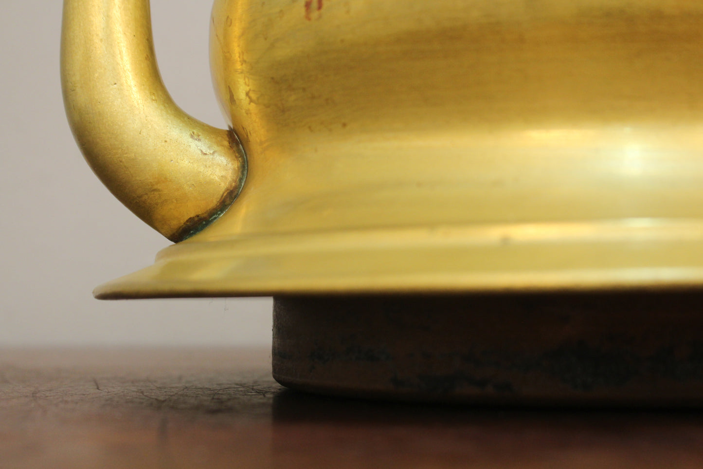 Brushed Brass Tea Kettle