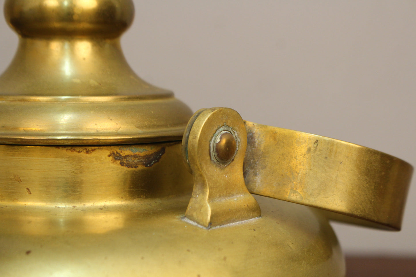 Brushed Brass Tea Kettle