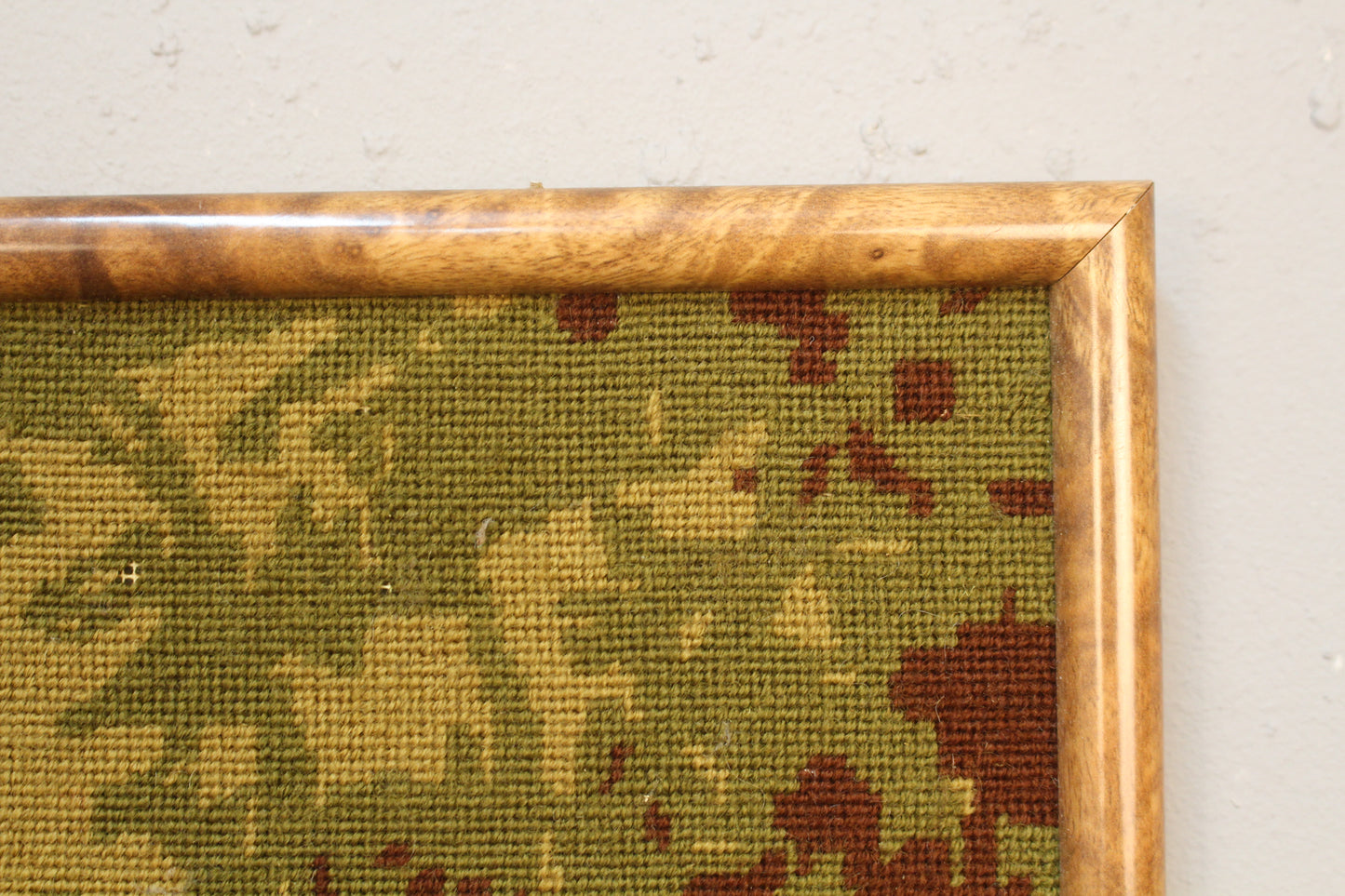 "Majestic Lions" Needlepoint Art