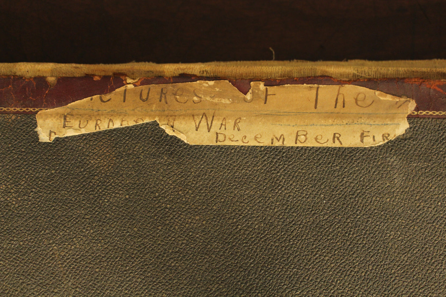 "War Pictures November 1917" Scrapbook