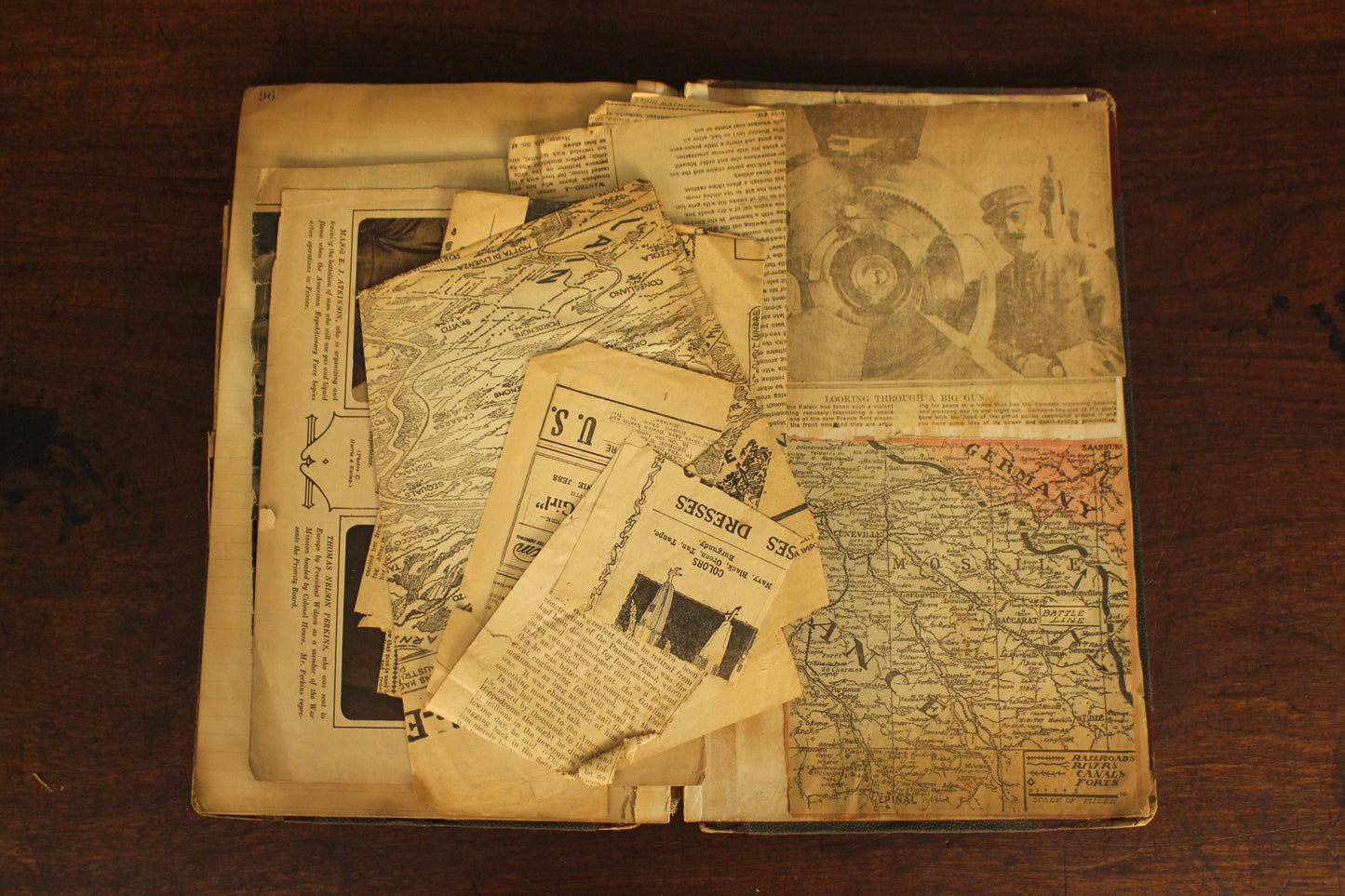 "War Pictures November 1917" Scrapbook