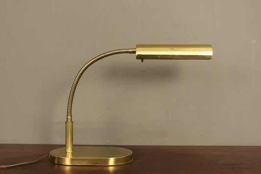 Mod Brass Gooseneck Desk Lamp