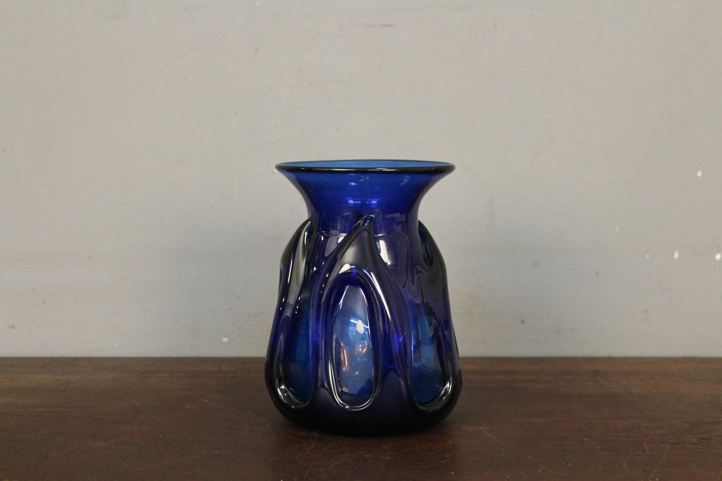 Blue Glass Vase