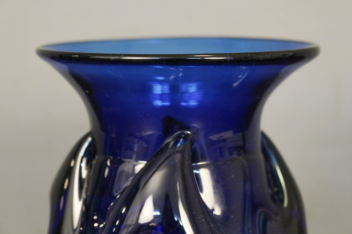 Blue Glass Vase