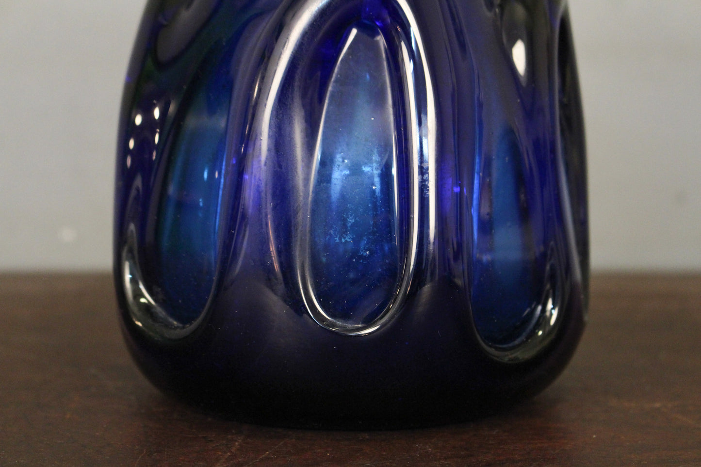 Blue Glass Vase