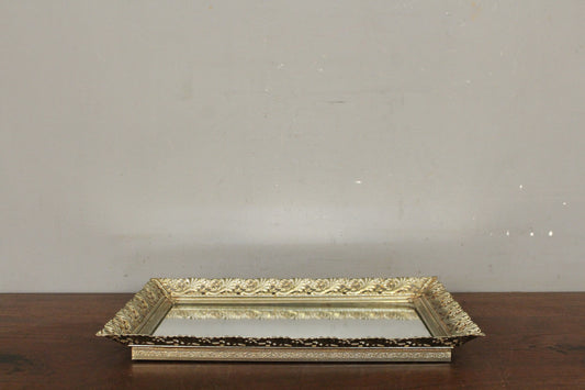 Gold Mirrored Tray