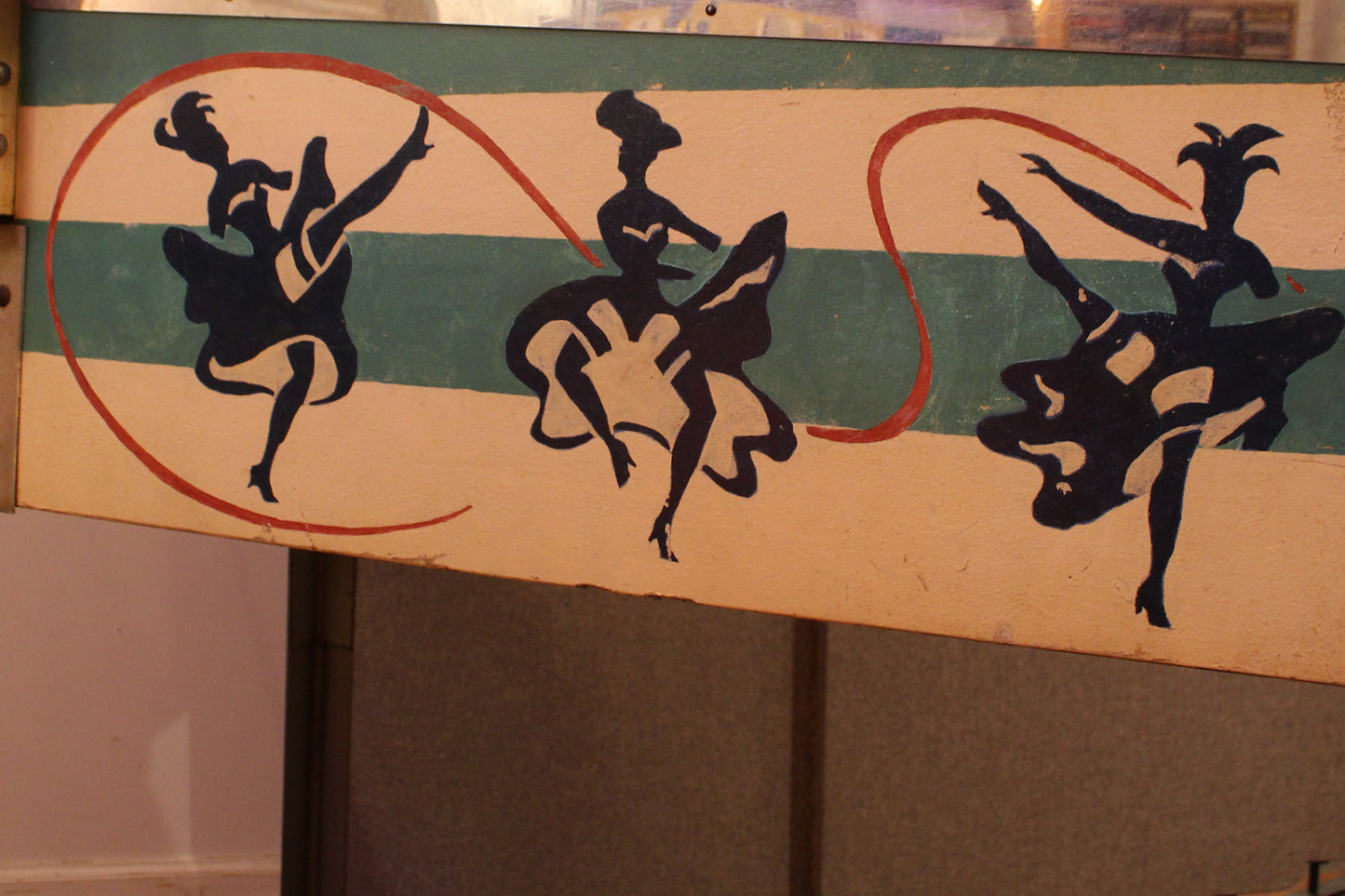 1960s "Can Can" Bingo Pinball Machine