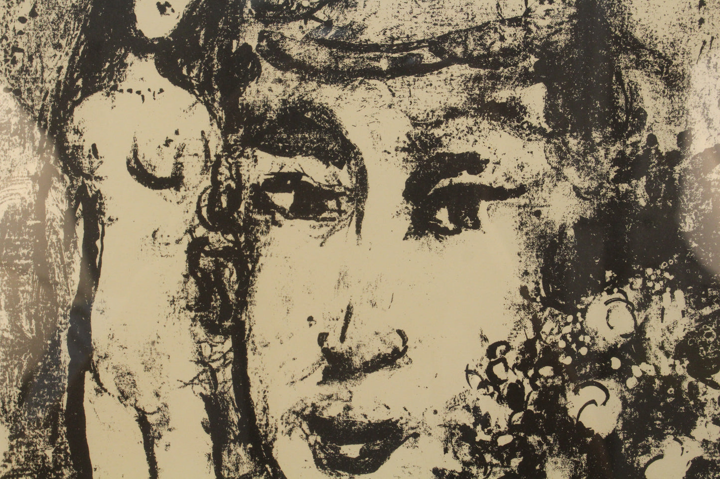 "Le Clown Blanc" Marc Chagall Print