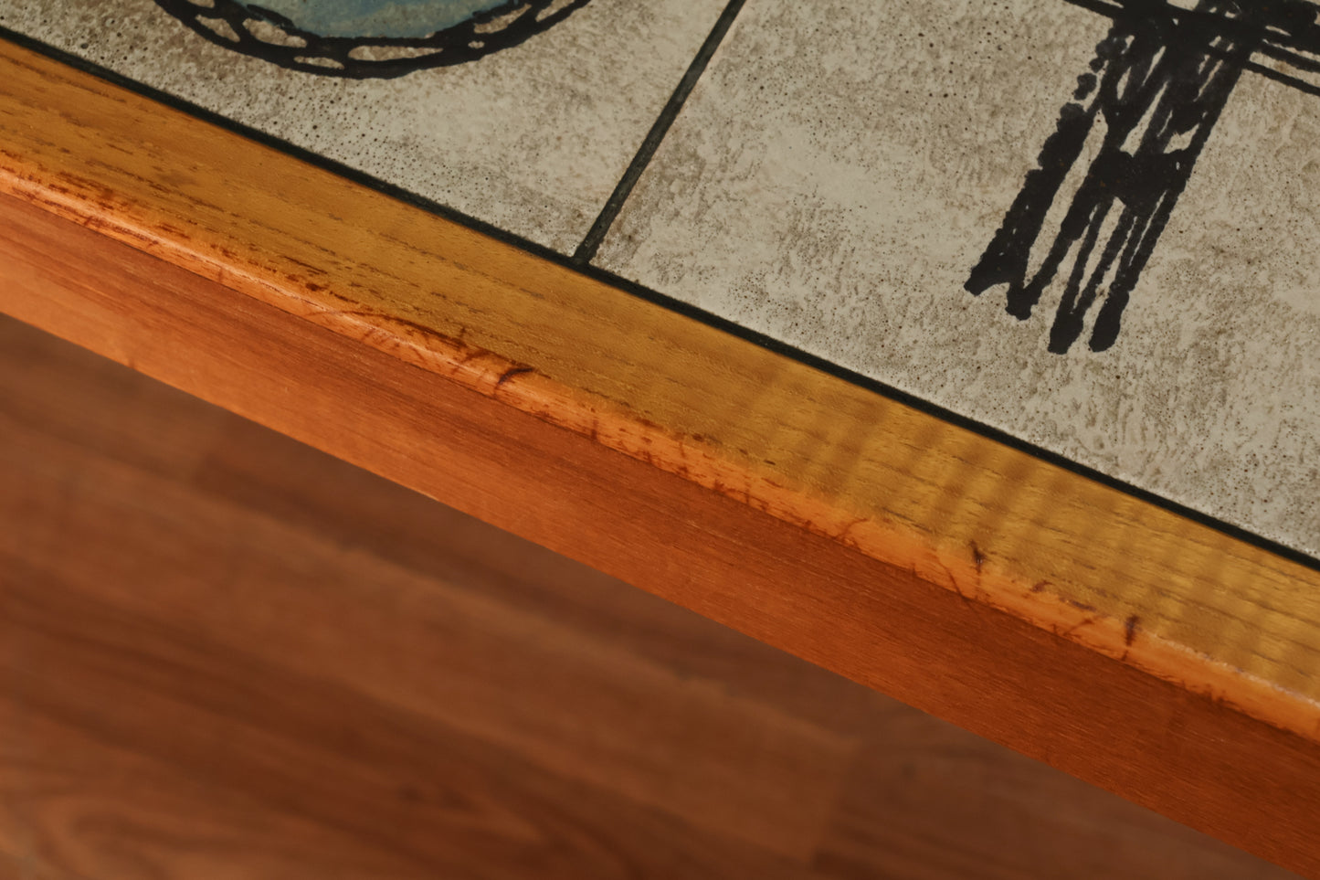 Gangsø Møbler Teak & Tile Console Table - ONLINE ONLY