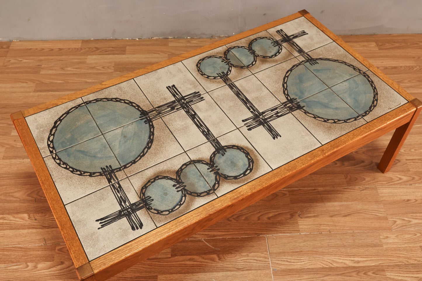 Gangsø Møbler Teak & Tile Coffee Table - ONLINE ONLY