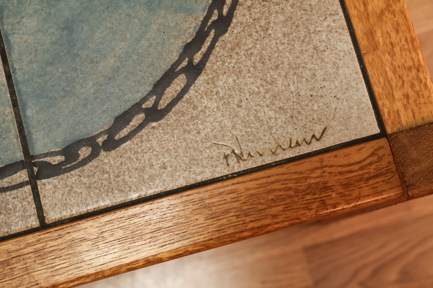 Gangsø Møbler Teak & Tile Coffee Table - ONLINE ONLY