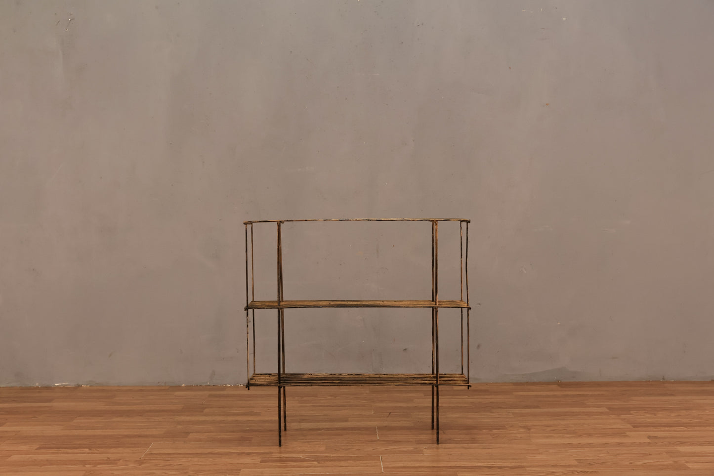 Weathered Wire Shelf