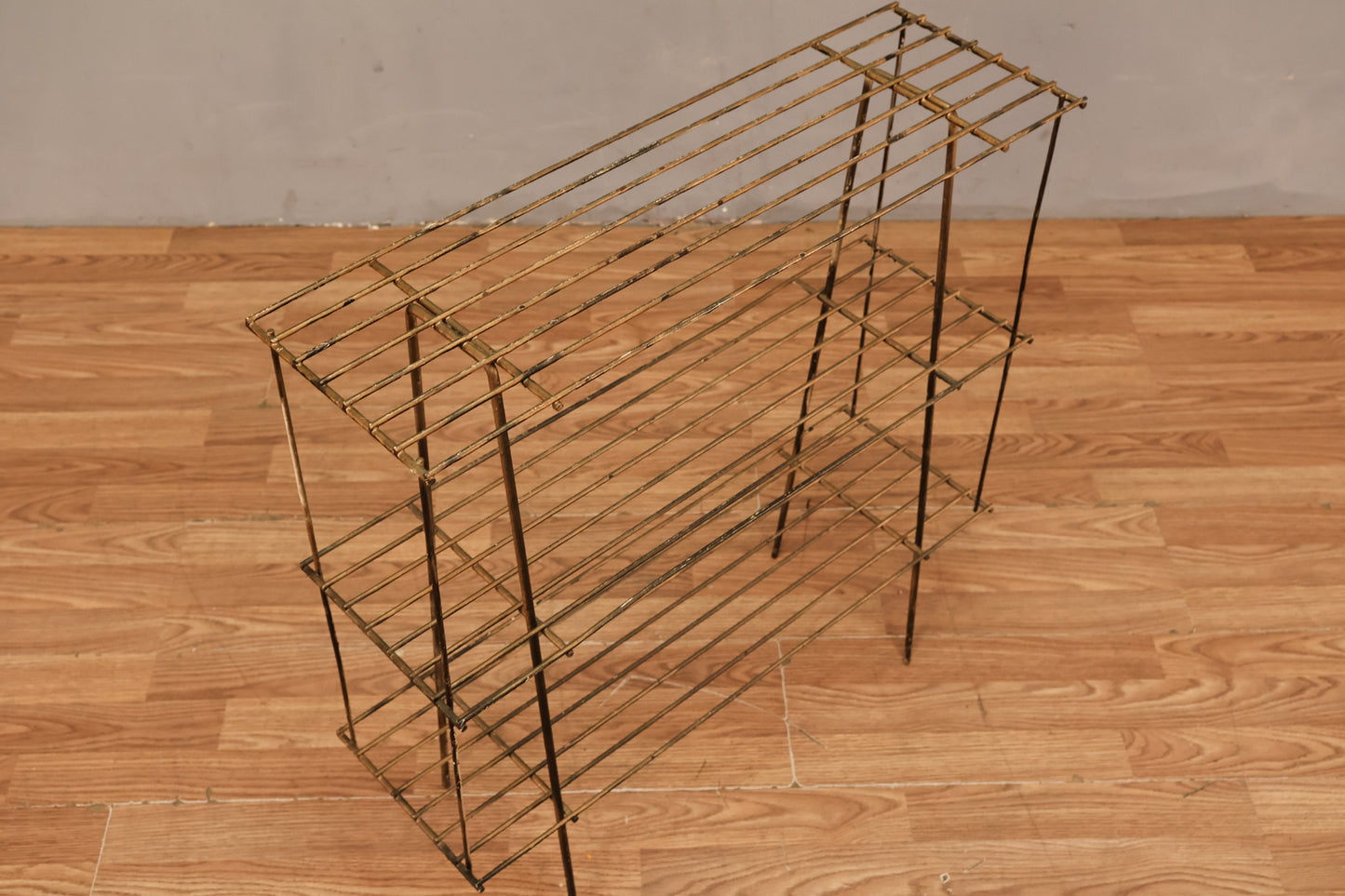 Weathered Wire Shelf