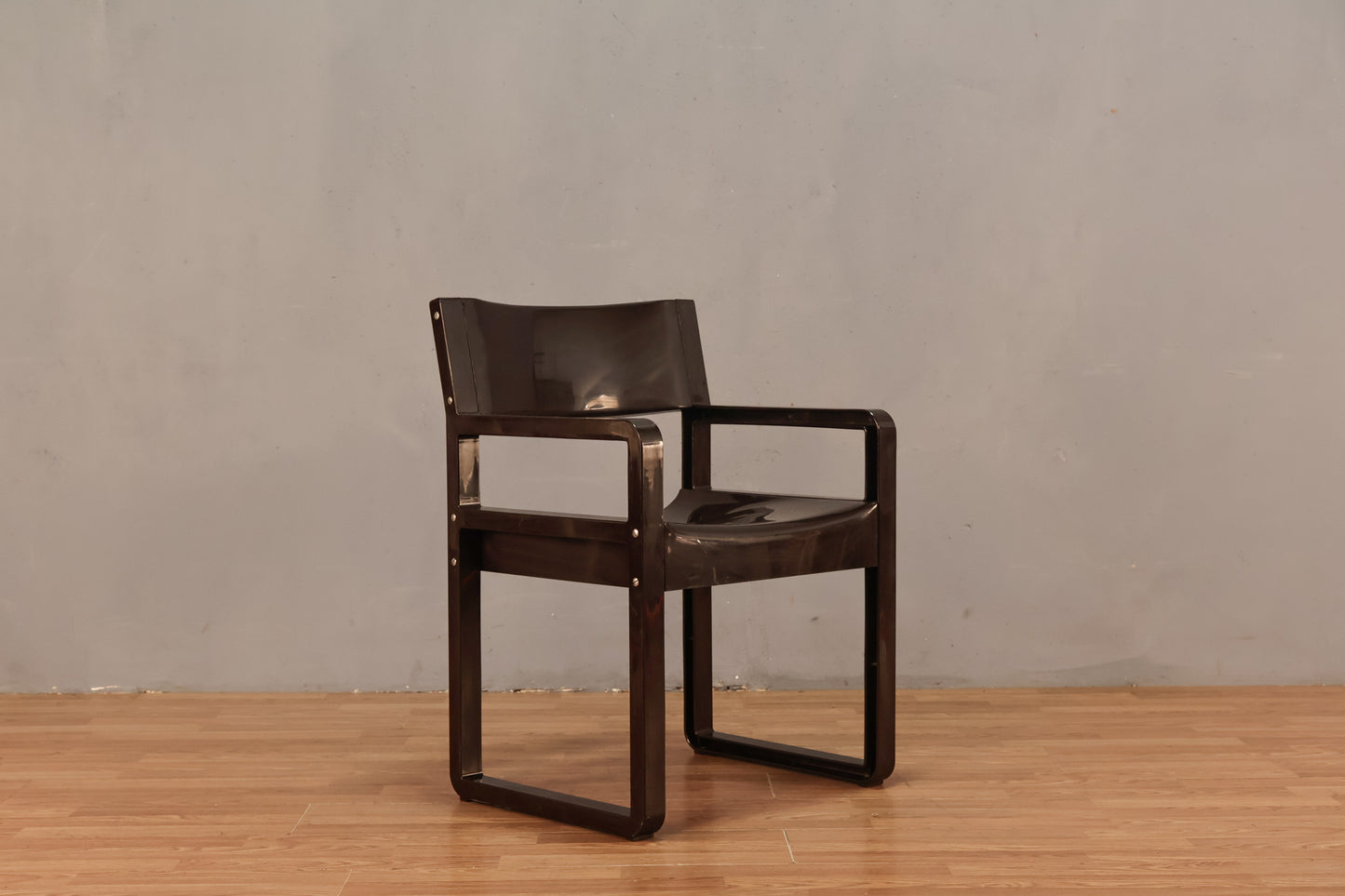 1970s Syroco Espresso Armchair - ONLINE ONLY