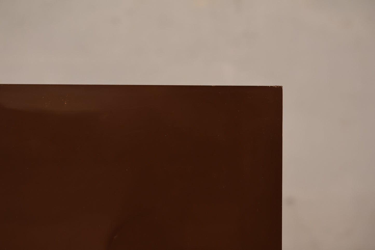 Brown Acrylic Cube End Table