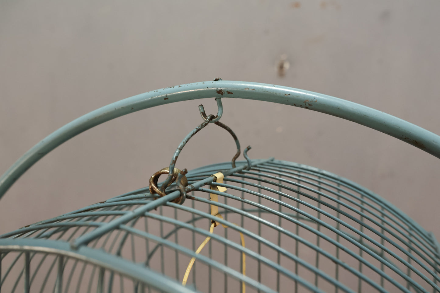 Blue Crown Art Deco Standing Bird Cage - ONLINE ONLY