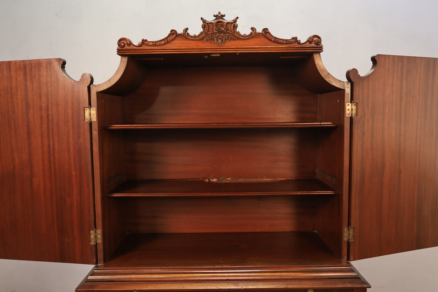 Antique Renaissance-Style Wall Unit - ONLINE ONLY