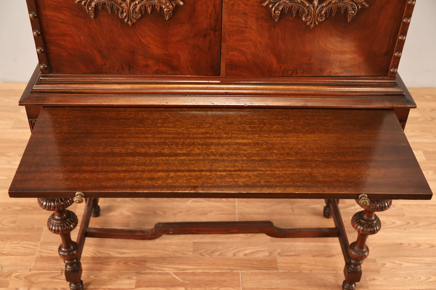 Antique Renaissance-Style Wall Unit - ONLINE ONLY
