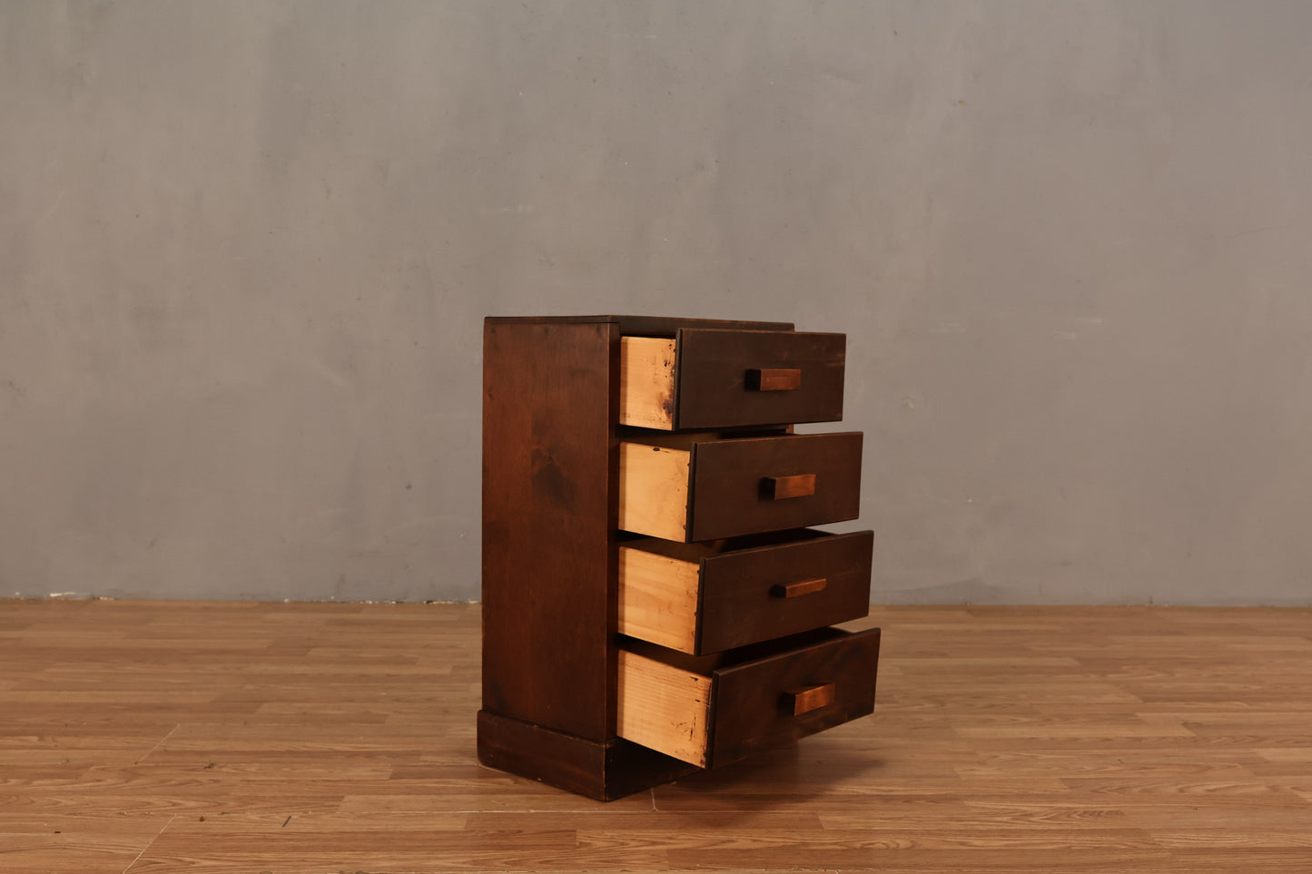 Small Mid Century Pine End Table