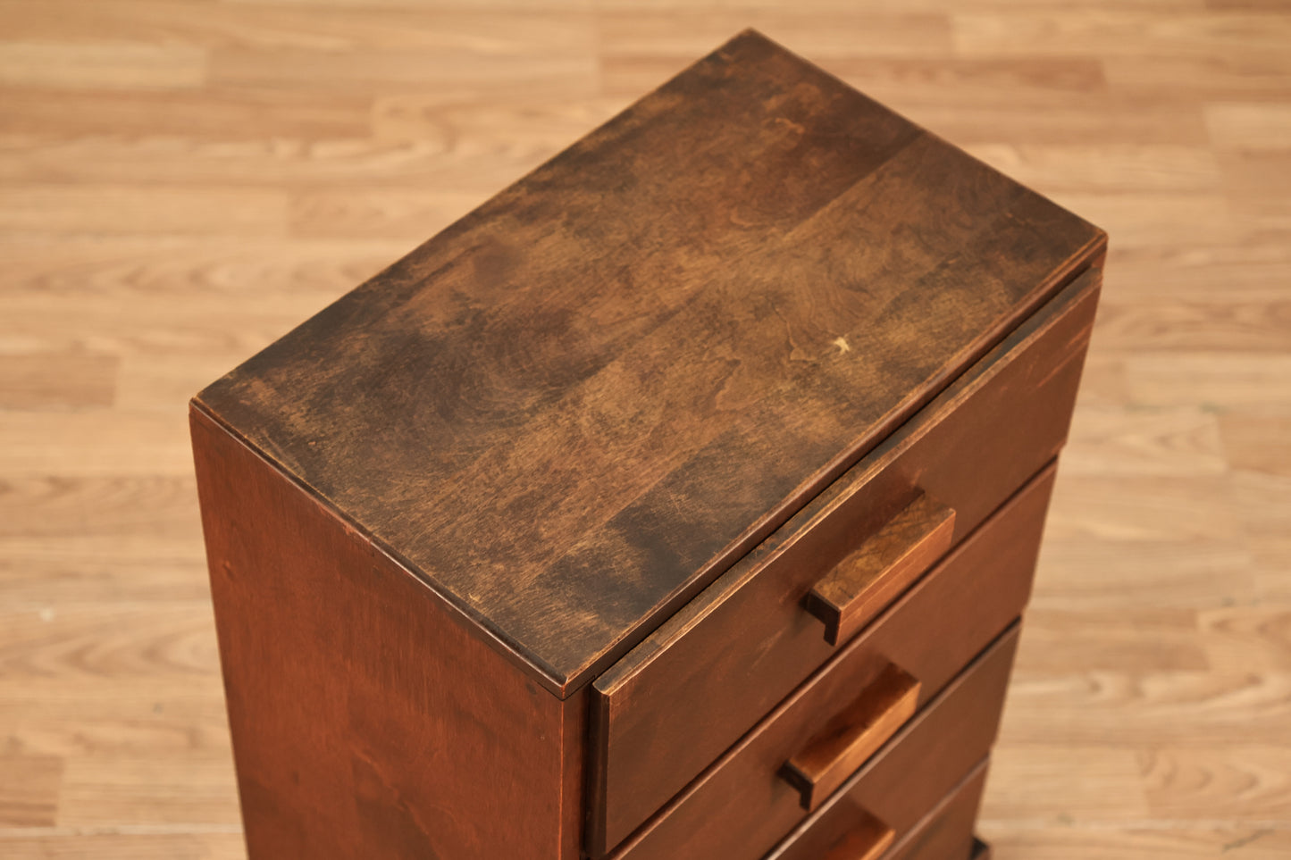 Small Mid Century Pine End Table