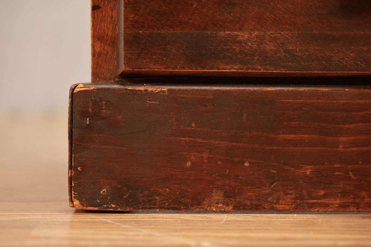 Small Mid Century Pine End Table