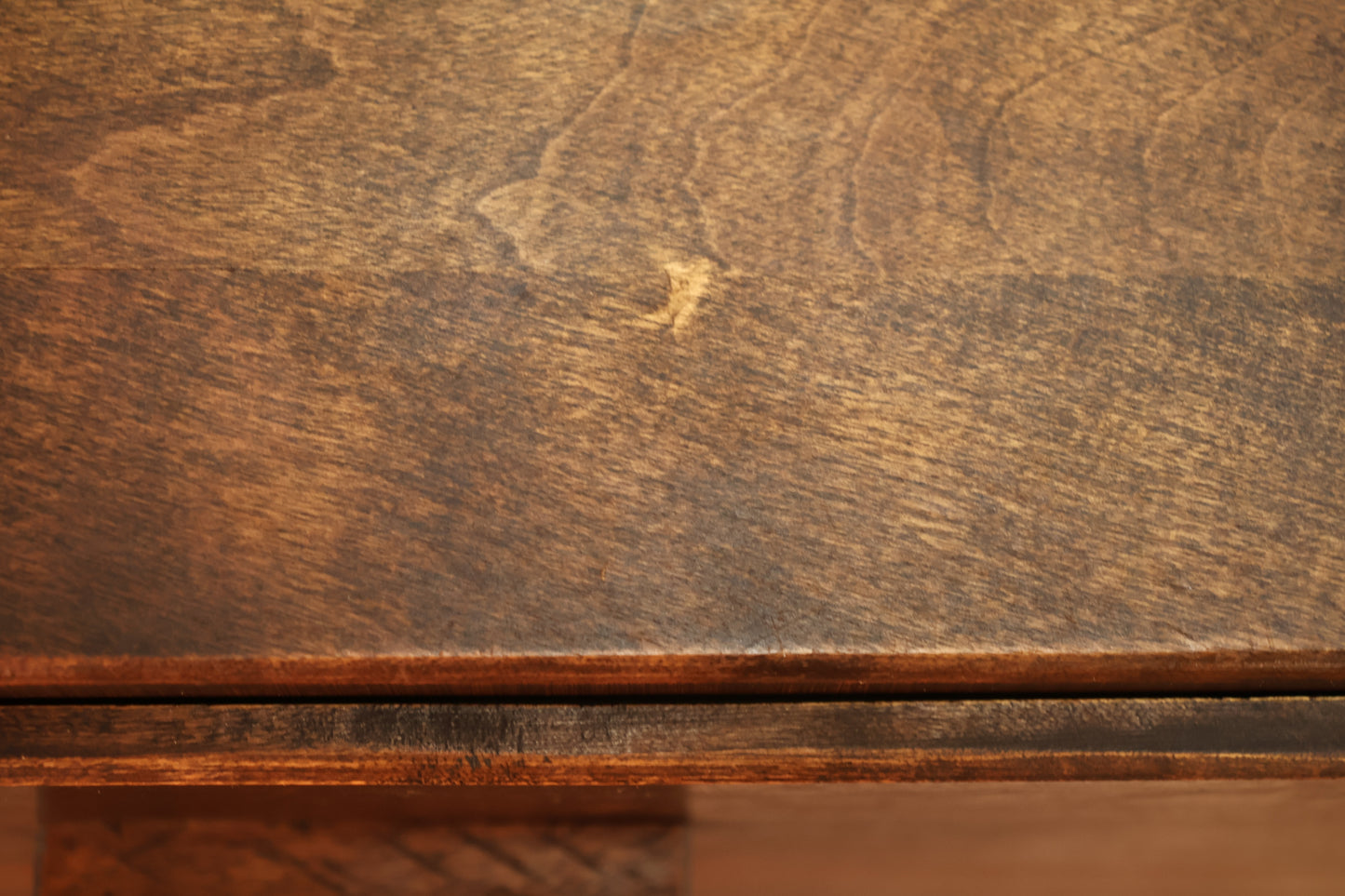 Small Mid Century Pine End Table