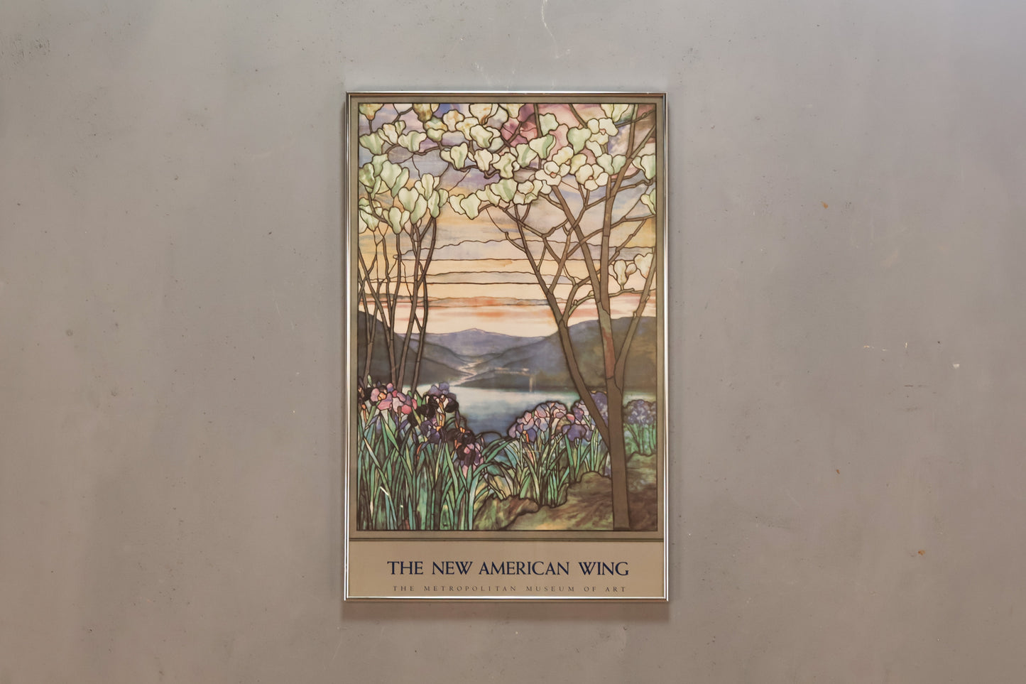 "Magnolias & Irises" Tiffany Museum Print