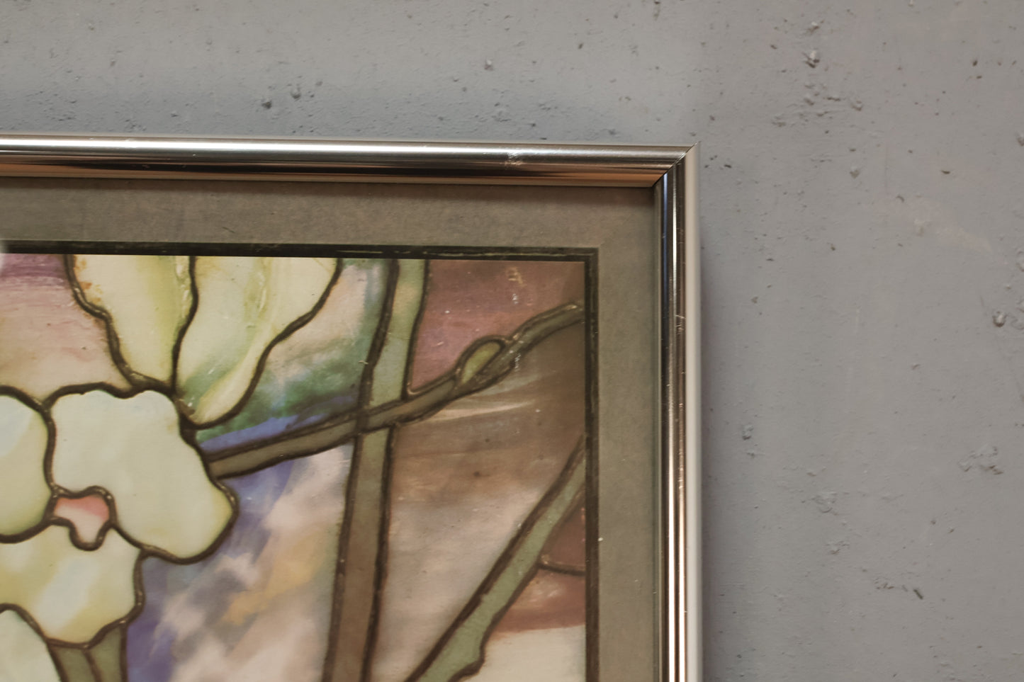 "Magnolias & Irises" Tiffany Museum Print