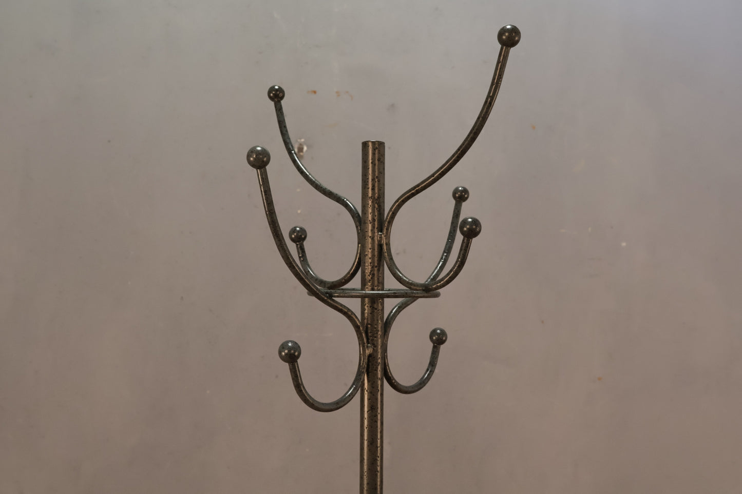 Grey Speckled Metal Coat Rack - ONLINE ONLY