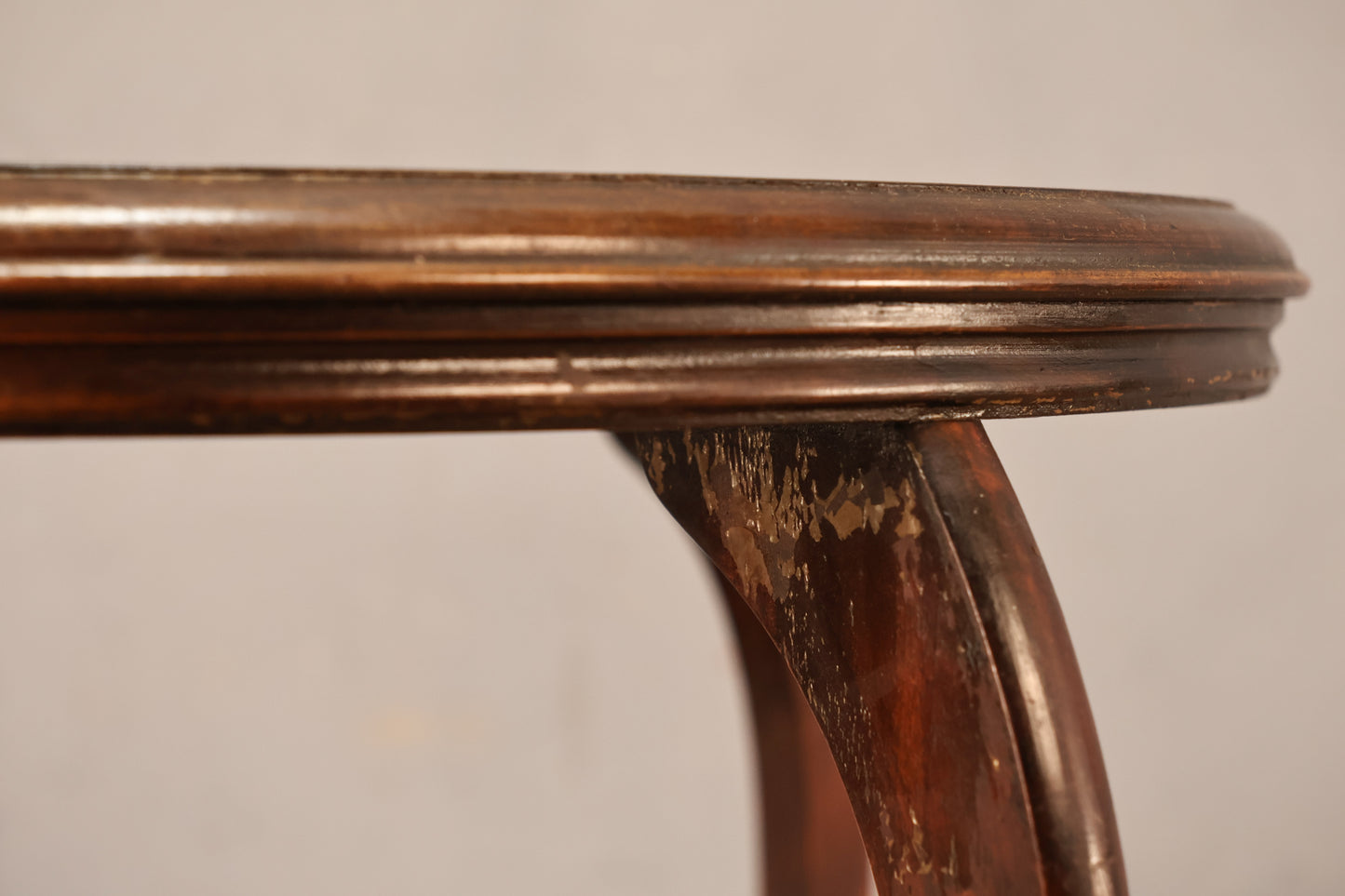 Mahogany Oval Occasional Table