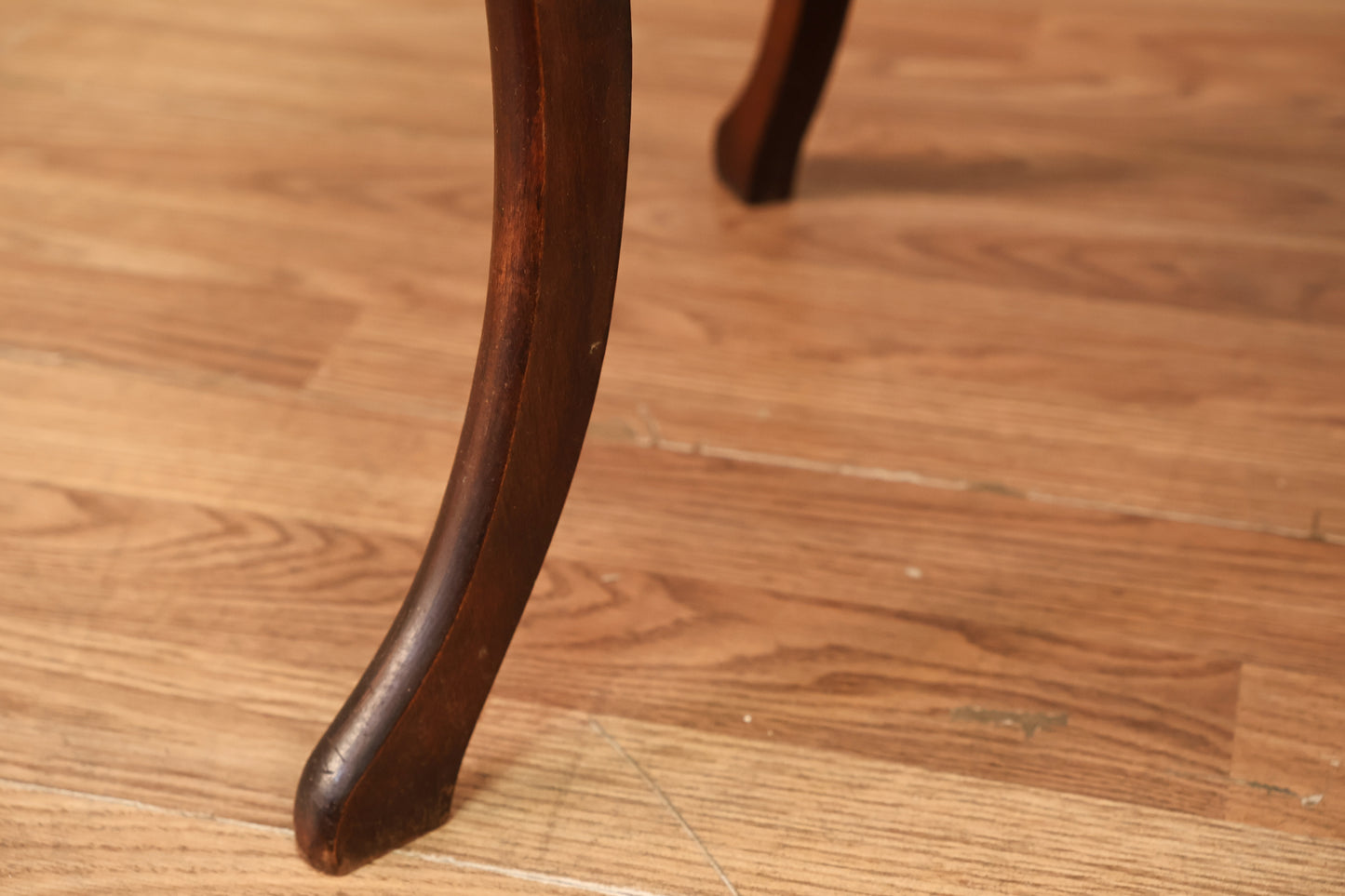 Mahogany Oval Occasional Table