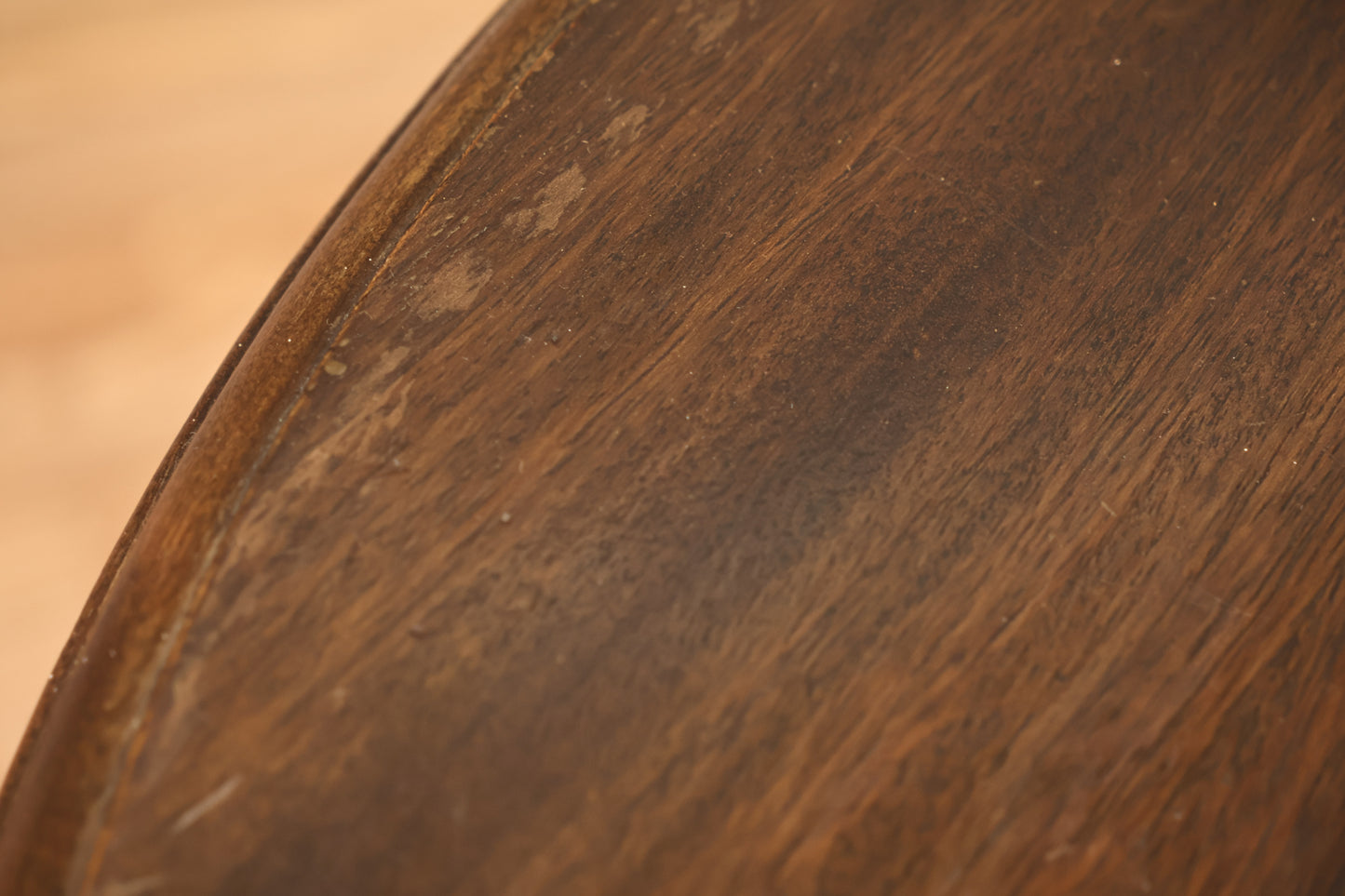 Mahogany Oval Occasional Table