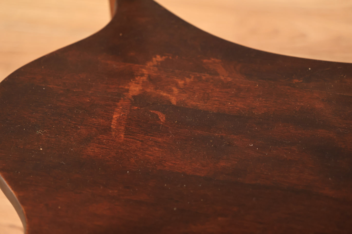 Mahogany Oval Occasional Table